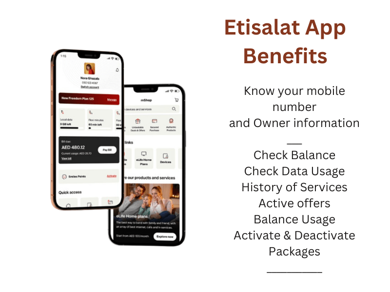 Etisalat number check code