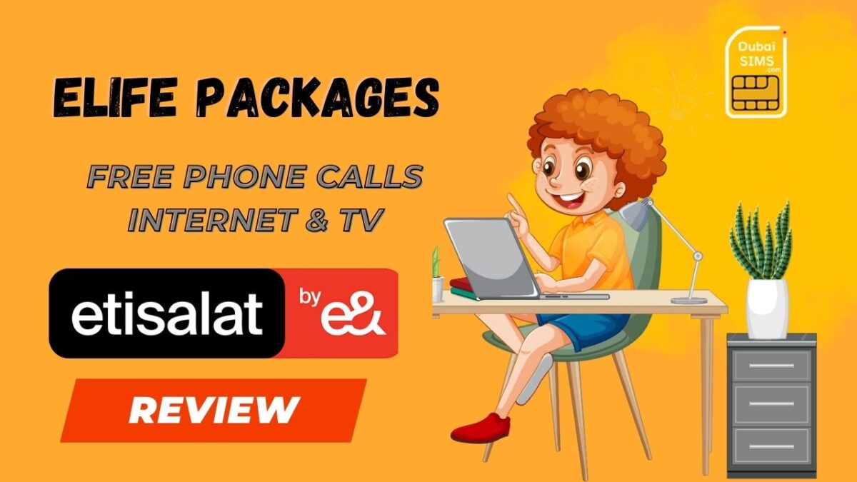 Etisalat eLife Internet Packages - best wifi plans