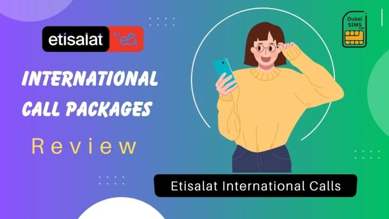 Etisalat International call packages