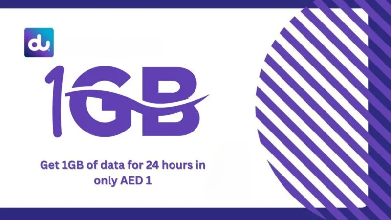 Du 1GB per Day Offer — du Daily 1GB Data Package