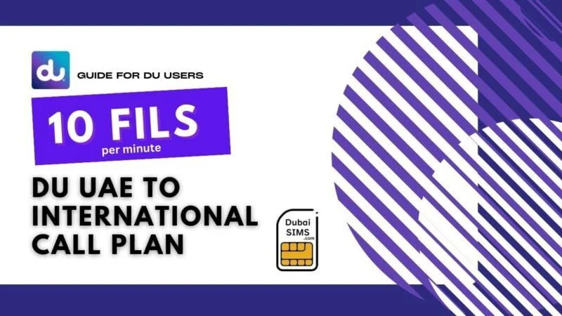 Du International Call Offer 10 fils