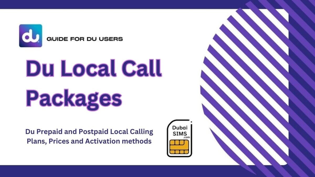 Du Local Call Packages