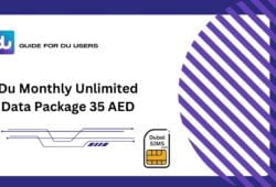 Du Monthly Unlimited Data Package 35 AED