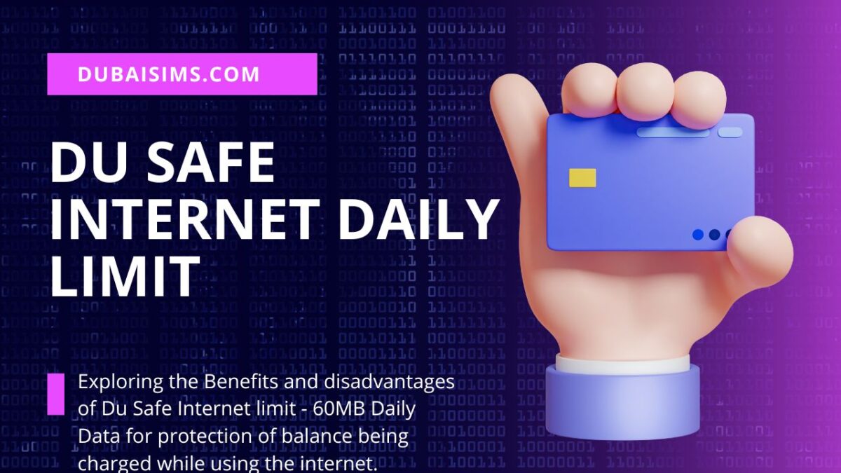Du Safe Internet Daily Limit