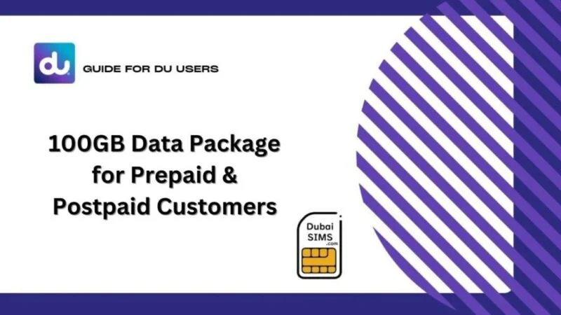 Du 100GB for 90 Days — Best 100GB Data Package for Du Users