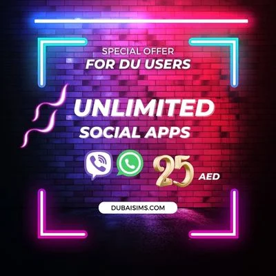 Du unlimited social apps