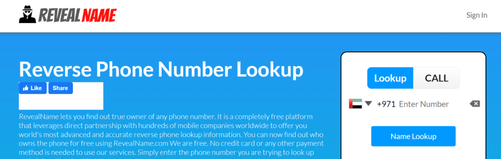 Who called me from this Number UAE - Best Reverse Phone Number lookup website in UAE