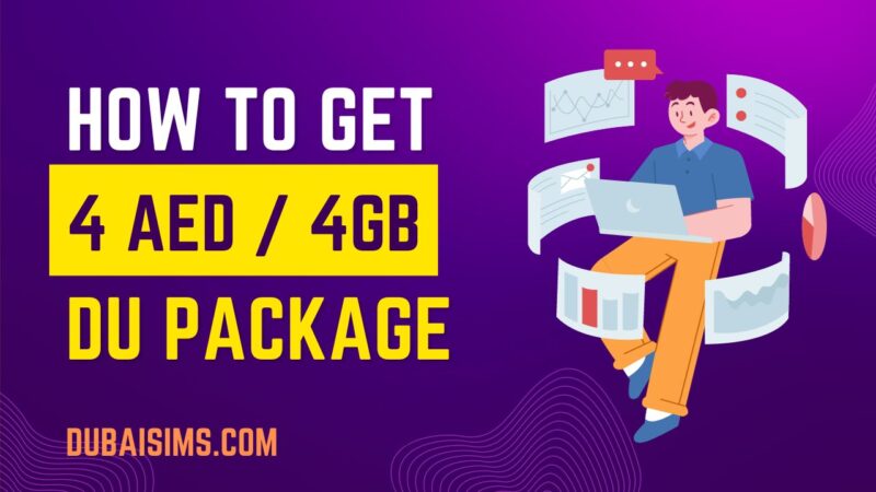 Du Daily Data Package 4 AED
