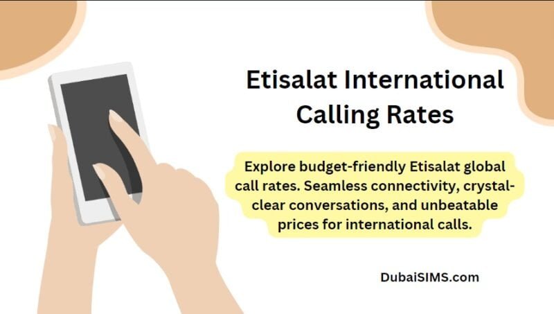 Etisalat International Call Rates