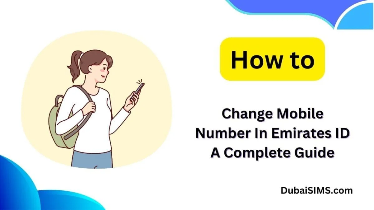 How To Change Mobile Number In Emirates ID