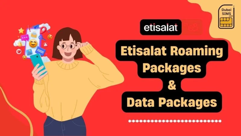 Etisalat Roaming Packages and Data Packages