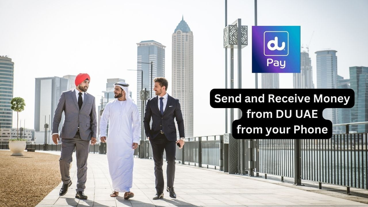 Send and Receive Money from DU UAE from your Phone