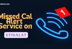 Missed Call alert Etisalat service