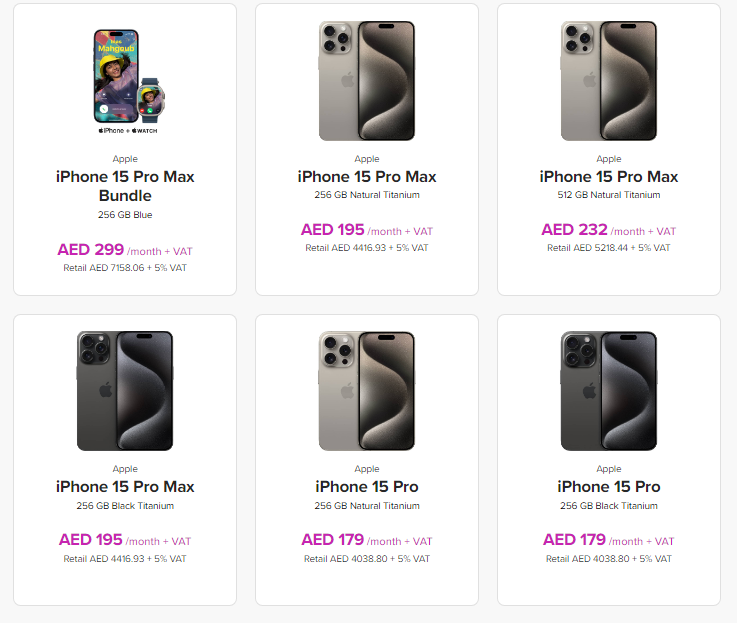 iphone 16 price in uae installment